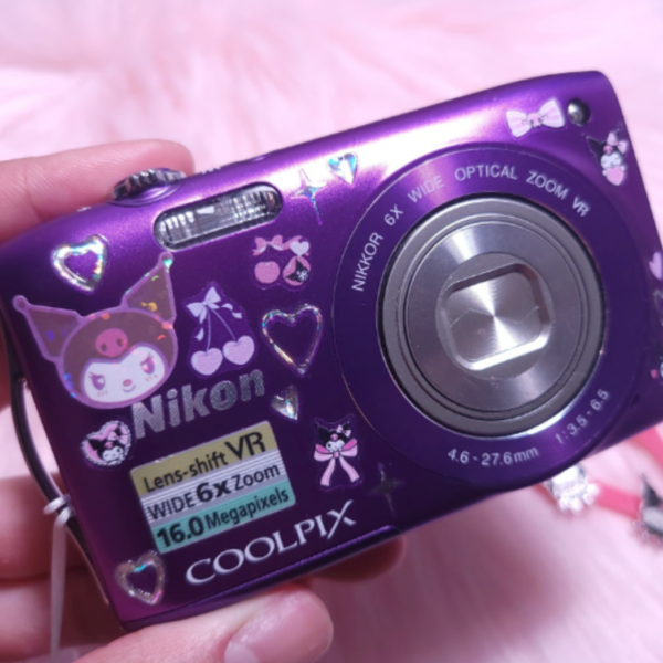 Nikon coolpix s3300 Purple, digital camera, vintage y2k camera - Image 2