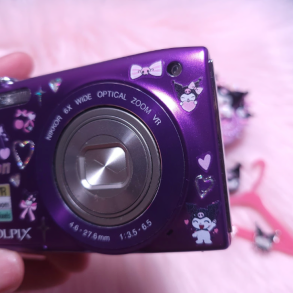 Nikon coolpix s3300 Purple, digital camera, vintage y2k camera - Image 3